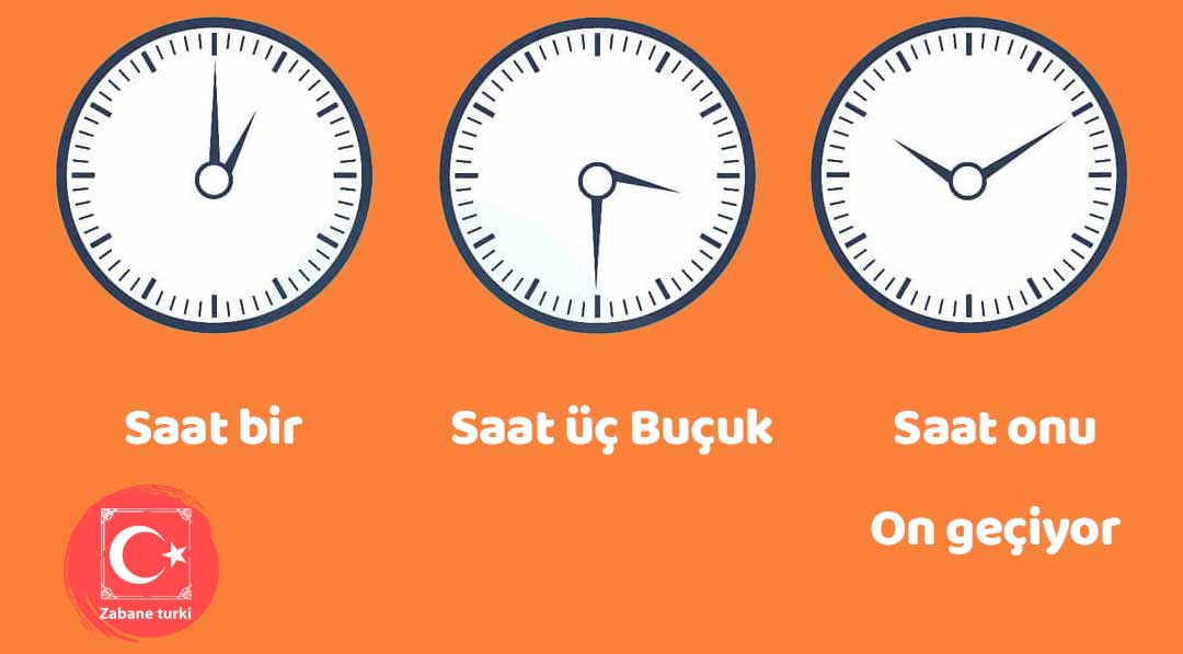 ساعت چنده به ترکی استانبولی