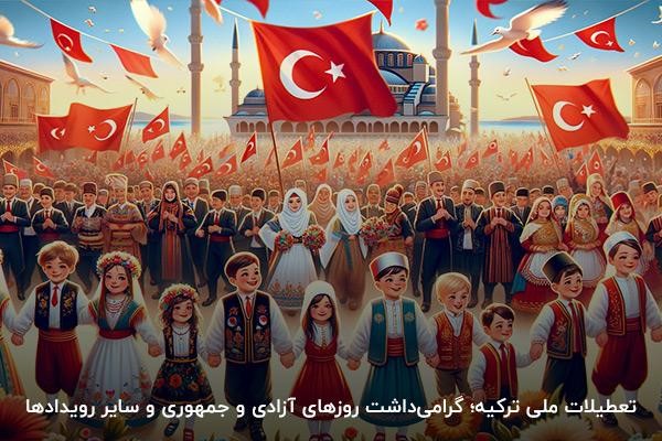 تعطیلات ملی ترکیه؛ گرامی‌داشت آزادی و جمهوری