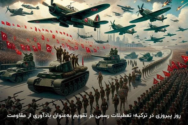 روز پیروزی در ترکیه؛ از تعطیلات رسمی به‌عنوان یادآوری از مقاومت