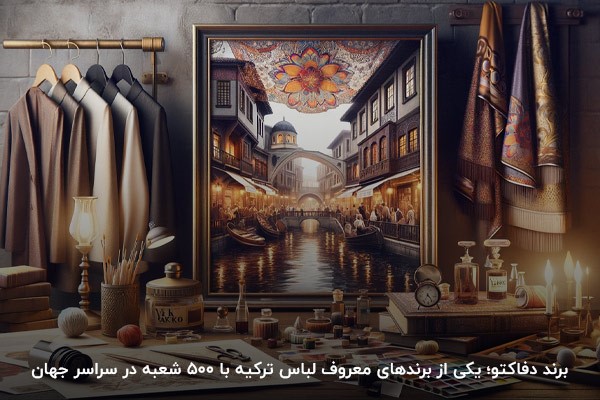  برند دفاکتو؛ یکی از برندهای معروف لباس ترکیه با 500 شعبه در سراسر جهان 